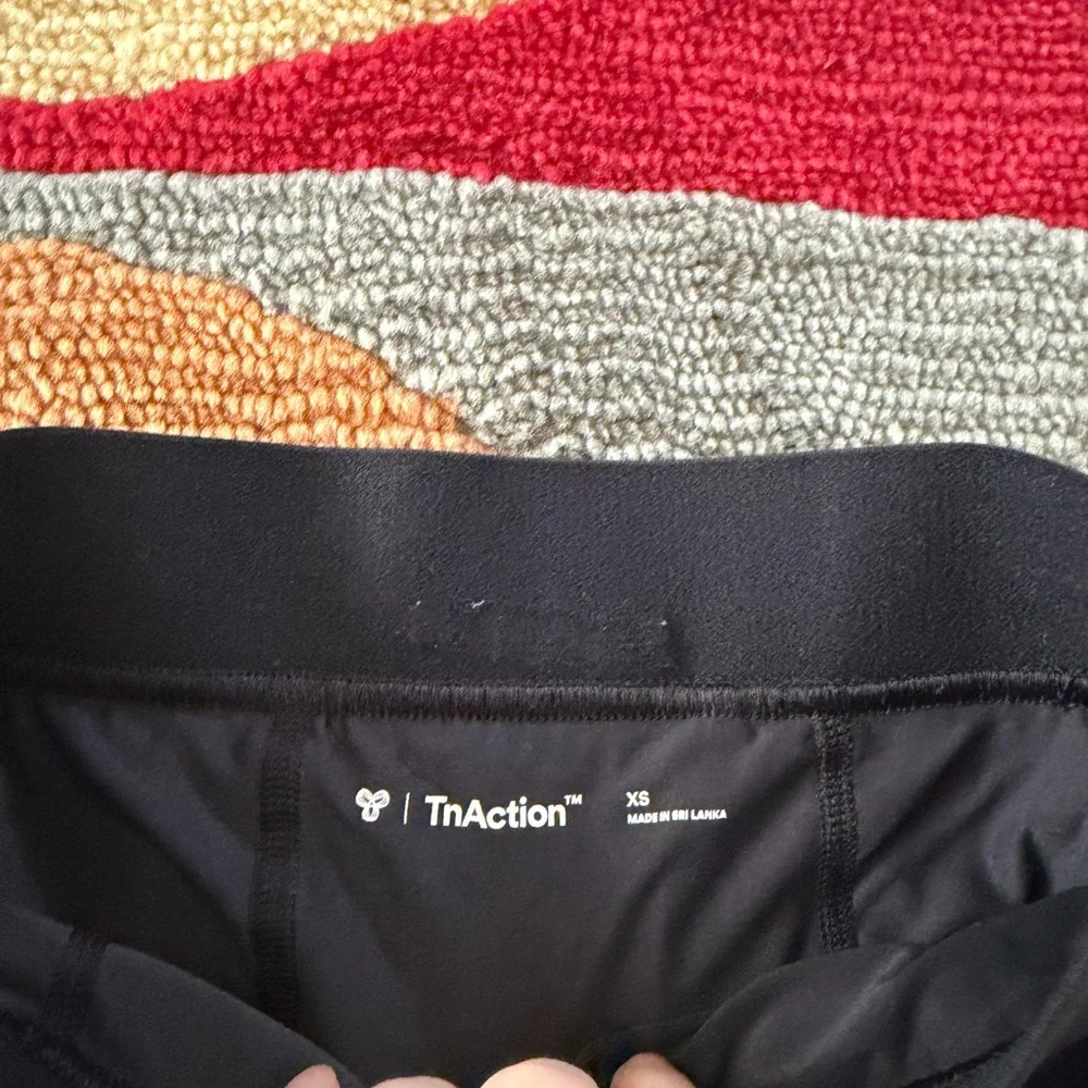 Aritzia TNA TnAction Court Micro Skirt Tennis Skirt Skort Black Built in Shorts